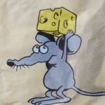 mouse, cheese, stolen, three cheeses high, comic, fun, naughty