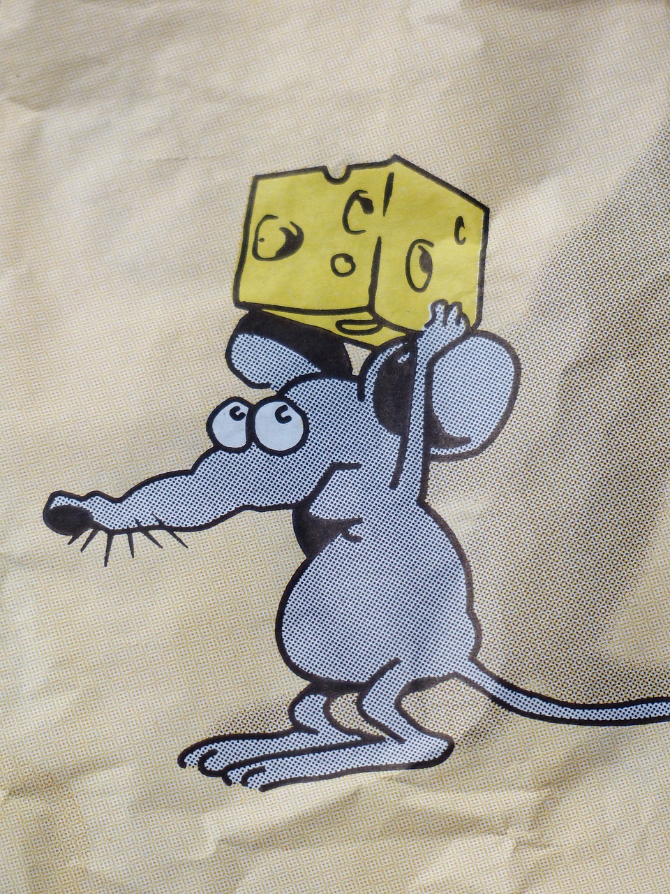 mouse, cheese, stolen, three cheeses high, comic, fun, naughty